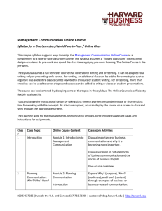 Management Communication Online Course