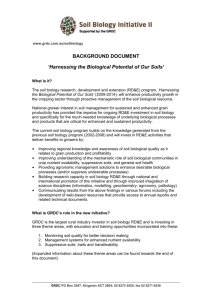 background document - Grains Research & Development Corporation
