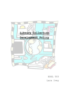 Library Collection Development Policy