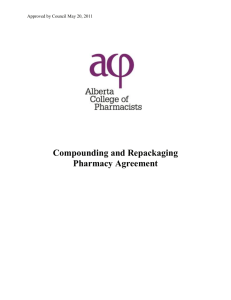 compounding and repackaging pharmacy