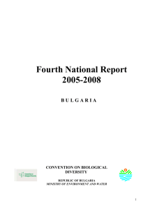 Bulgaria - Convention on Biological Diversity