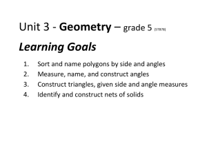 MATH Unit 3 overview gr 5 - Geometry