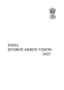 India Hydrocarbon Vision 2025 - Ministry of Petroleum & Natural Gas
