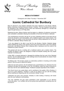 Iconic Cathedral for Bunbury