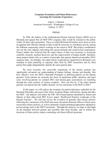 Jorge L. Contreras- Commons Formation and Patent Deterrence