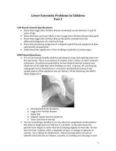 Week 32 Lower extremity problems Pt 2