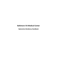Residency Handbook 2012 - Baltimore VA Medical Center