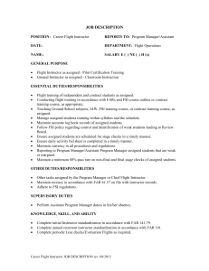 Career Instructor Job Description Requirements