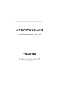 Budget Speech - Queensland Treasury