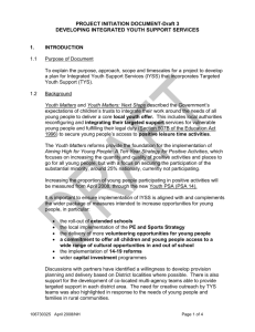 PROJECT INITIATION DOCUMENT - Leicestershire County Council