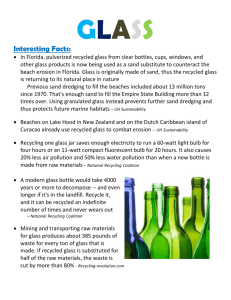 on Glass Recycling