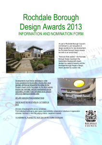 The Rochdale Conservation and Design Awards
