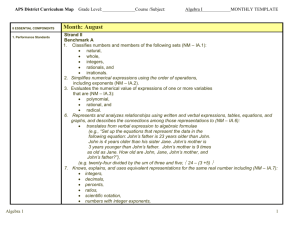 Secondary English Language Arts