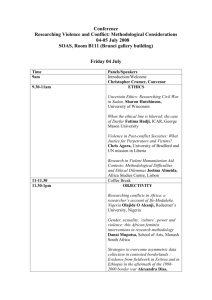 Conference Programme Word Doc