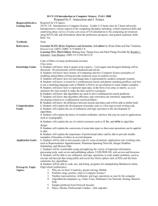 C110-1 - Department of Electrical Engineering and Computing