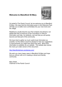Blandford St Mary Church of England Voluntary