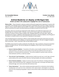 SAMY is Coming! Animal Medicine on Display at Michigan Fairs