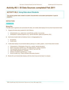 Key Action 5 - Hastings Public Schools