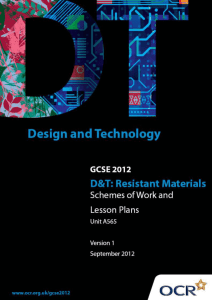 Unit A565 - Sustainability and technical aspects of designing