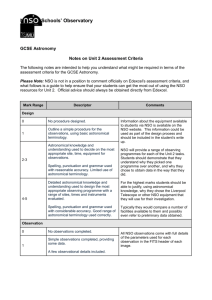 MS Word Format - National Schools` Observatory