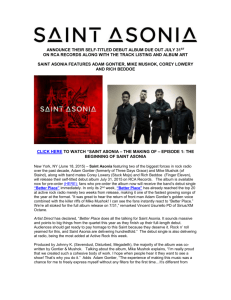 Saint Asonia Album Release