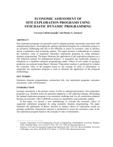 site exploration programs - Civil and Environmental Engineering