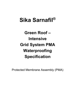 [MS WORD] Sarnafil Guide Specification Green Roof( Extensive)