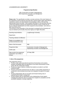 MSc - Loughborough University