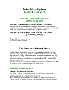 09-23-11 - Follen Community Church