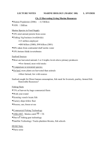 Ch. 13 Marine Resources Lecture Notes Page