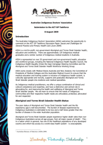 Australian Indigenous Doctor`s Association