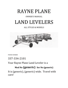 - Rayne Plane
