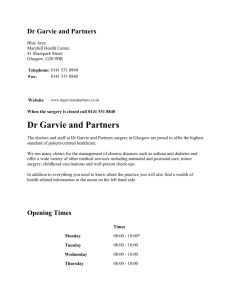 Dr Garvie and Partners - Goring & Woodcote Medical Practice