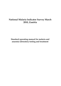 National Malaria Indicator Survey