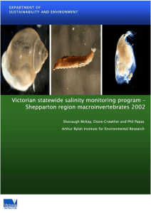 Victorian Statewide Salinity Monitoring Program