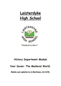 Year 7 History - SchoolsHistory.org.uk