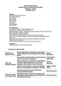 Ofsted Board minutes 26 March 2013