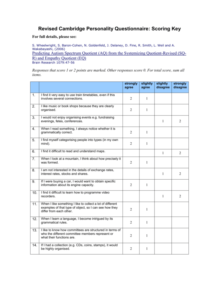 revised-cambridge-personality-questionnaire