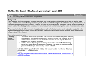 Home Energy Conservation Act (HECA) report March 2013