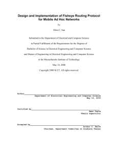 3 Ad Hoc Routing Protocols