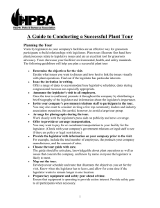 A Guide to Conducting a Successful Plant Tour