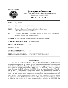 070378.RCM - Florida Public Service Commission