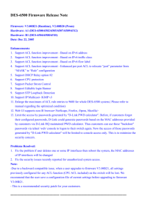 DES-6500_series_Release_Note_FW_v3.00B21 - D-Link