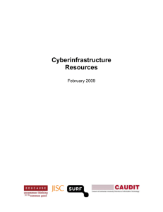 "7 Things You Should Know About Cyberinfrastructure