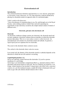 Galvanic cells