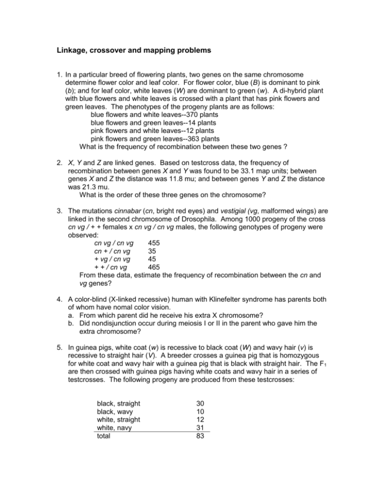 Crossover And Linkage