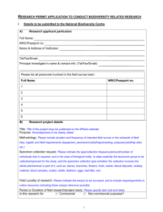 research permit application form
