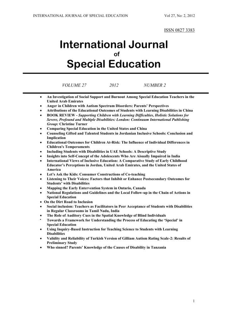 Science Instruction And Students With Learning Disabilities - 