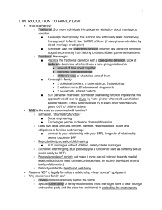 I. Introduction to Family Law