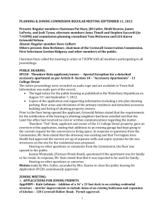 Minutes for the regular meeting September 11 2012